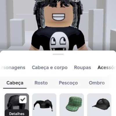Conta de roblox promoção com várias skins 