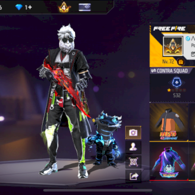 Vende-se conta de FREE FIRE RARA E ANTIGA.