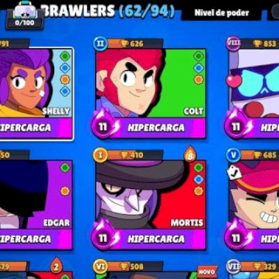 Conta Brawl Stars 20K de troféus