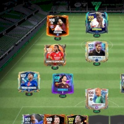 Conta de FC mobile 