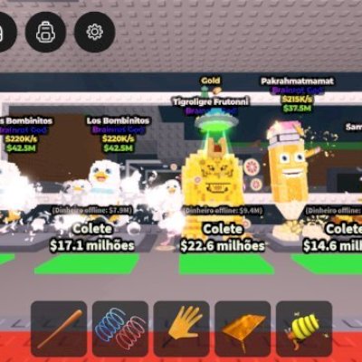 CONTA COM BASE CHEIA DE BRAINROTS + 80 ROBUX