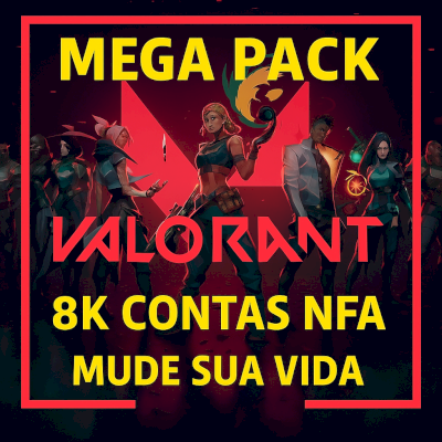 4.000 Contas De Valorant - Mega Pack [Atualizado]