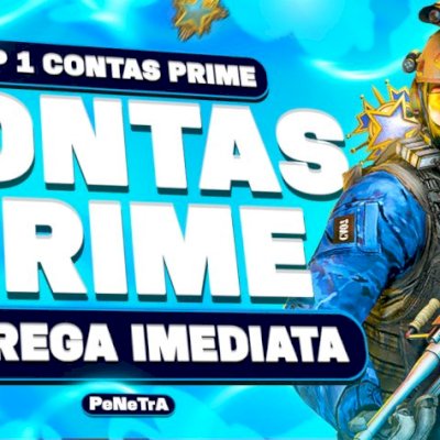CONTAS CS2 PRIME + PREMIER + MEDALHAS