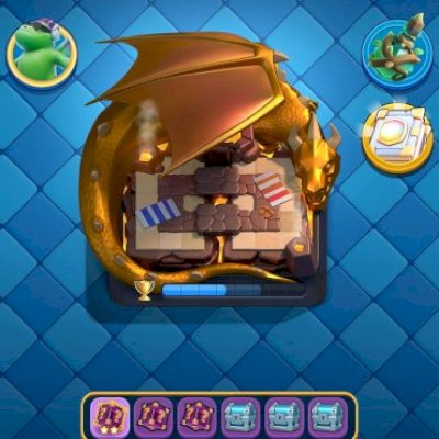 Arena 19, 7200 trofeus conta secundaria minha q estou vendendo!!!