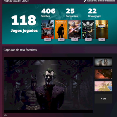 Conta steam com 688 jogos 