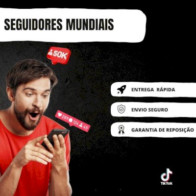 50K SEGUIDORES TIKTOK PREMIUM ALTA QUALIDADE PERMANENTES 