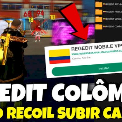 REGEDIT MOBILE SENSIBILIDADE PRA MOBILE E EMULADOR 