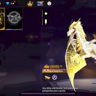 CONTA DE FF TOP COM ANGELICAL AMARELA/ PUNHO/ 2 TRANSFORMAÇÕES + NARUTO E MAIS