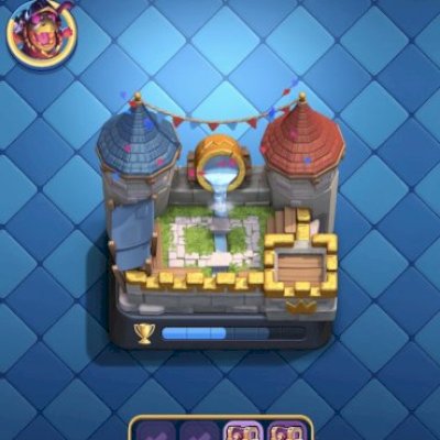 Clash Royale Arena 7 2100 trofeus, conta secundaria minha