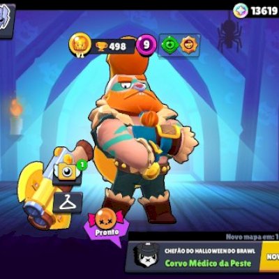 Conta Brawl Star quase 50k troféus/ 89 de 95, Conta perfeita pra ficar Ful fast.