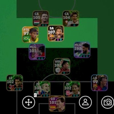 Conta de efootball ney 107 ney 101 e coutinho 
