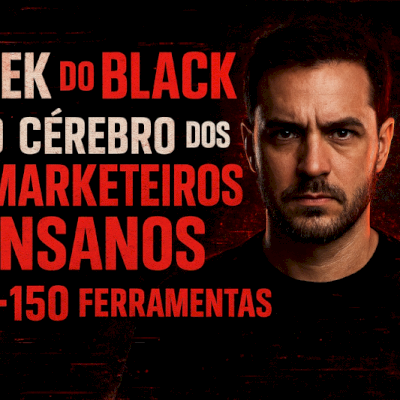 🚀 LEK DO BLACK STYLE: Biblioteca de Marketing Digital +150 Assets Prontos