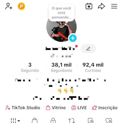 CONTA TIKTOK 38K SEGUIDORES MONETIZADA FOCADA EM FREE FIRE