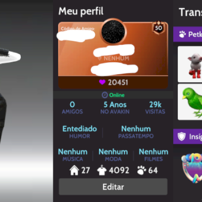 Conta avakin life 