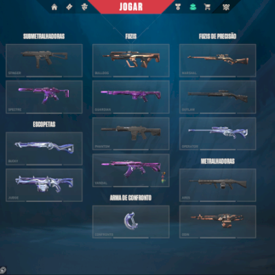 CONTA DE VALORANT PRONTA PARA COMP E COM SKINS