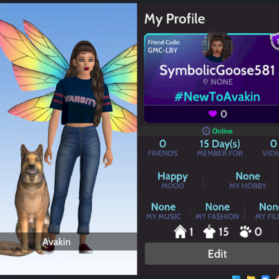 contas de avakin nivel 1 com 1k100 de crowns