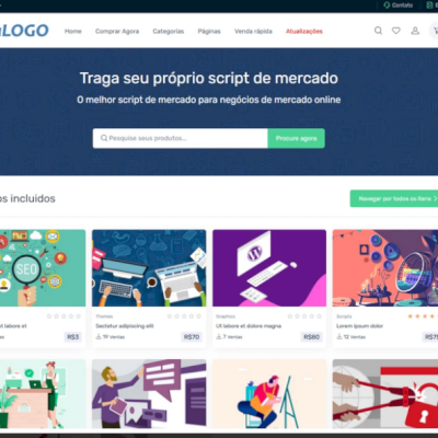 Loja em php Para Produtos Digitais