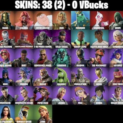 Vendo conta de fortnite 