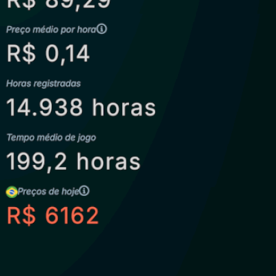 CONTA STEAM RECHEADA E SONHOS DE MUITOS!!! 