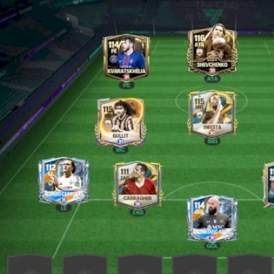 Conta 114 ger ea fc mobile barata com o novo gulit 