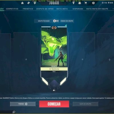 Conta Valorant FA com Vandal, Phantom, Faca, Ghost e AWP