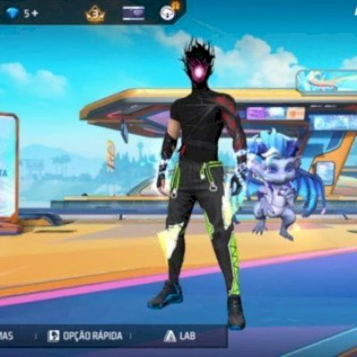Conta Free Fire Gemada com Angelical, Punhos e Muito Mais! (DISPONIVEL)