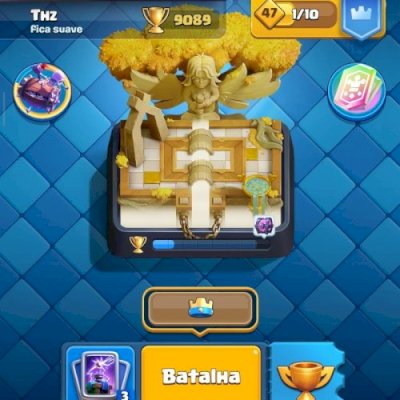 CONTA DE CLASH ROYALE NO PRECINHO