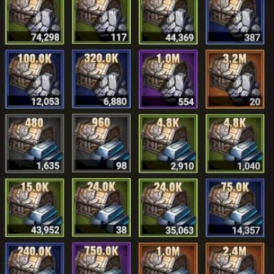Rise of castles com mta mta coisa! milhoes de gema preciosas e mto suplementos 