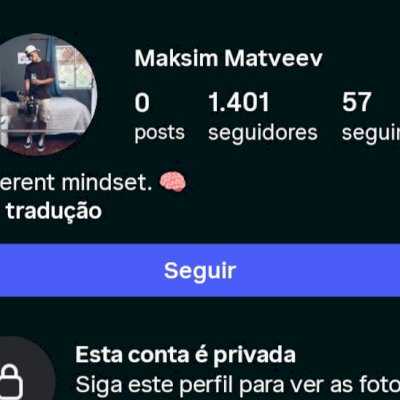 ✨ CONTAS INSTAGRAM MASCULINA 2014 A 2019, COM 900 A 1K SEGUIDORES ✨💯 