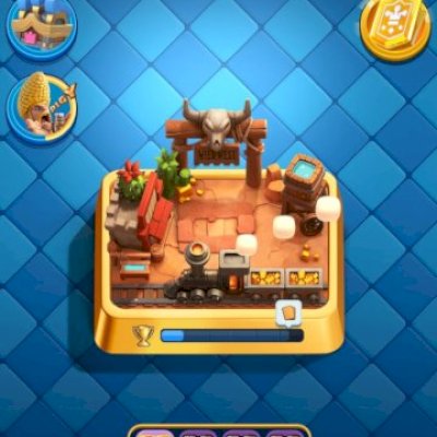 Conta de clash royale com 11350 troféus, 7 evoluções boas, nível 14 de torre etc