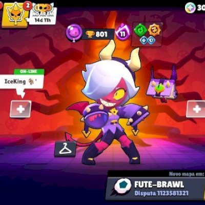 Conta de Brawl stras muito upada 