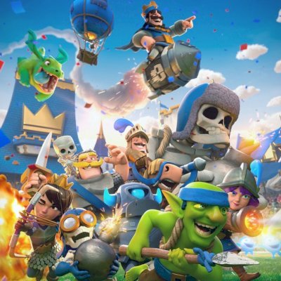Conta de clash royale, 7k de troféus e algumas evoluções 