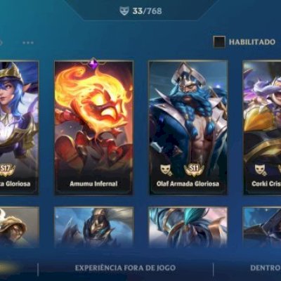 Conta lol wild rift