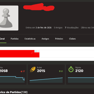 Conta CHESS.COM 