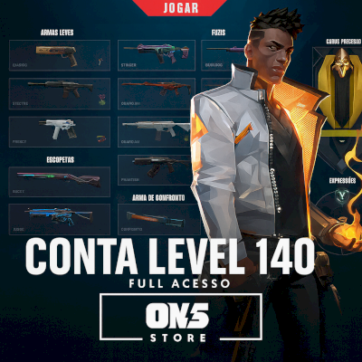 Conta Valorant full acesso 