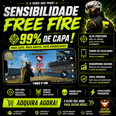Sensibilidade freefire 