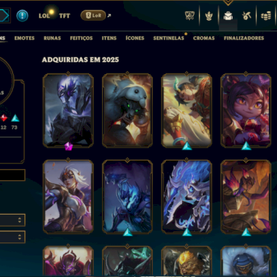 vendo conta lol 