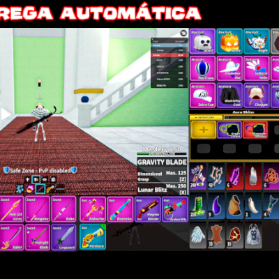 Conta Blox Fruits – Level 1916 | Itens Raros | Armas Fortes | Acessórios Valioso