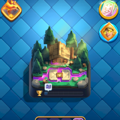 Conta upada Clash Royale 