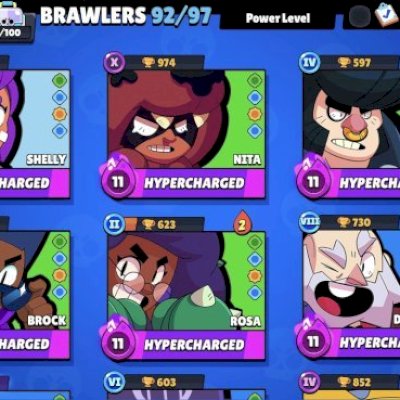 Conta de Brawl Stars 54 K troféus 