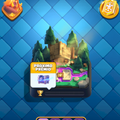 Conta Clash 6 anos 10 mil troféus todas as cartas e deck Full 