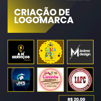 CRIAÇÃO DE LOGOMARCA 