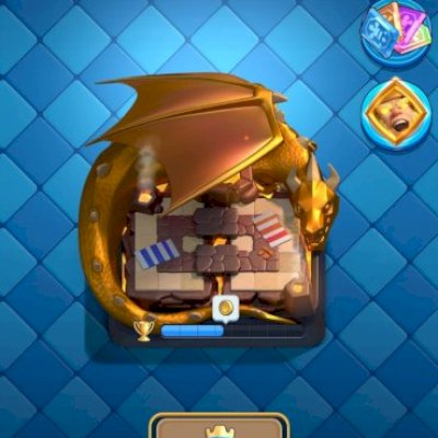 CONTA CLASH ROYALE ARENA 19 AUGUNAS MEGAS E CAVALEIRO HEROI