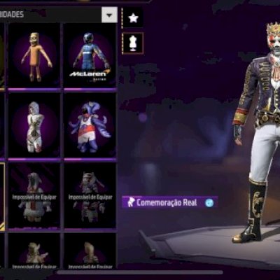 Conta Free Fire - 7 Anos