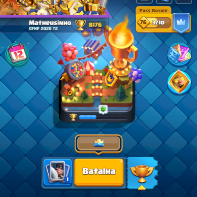 CONTA COM MAIS DE 8000 TROFÉUS 