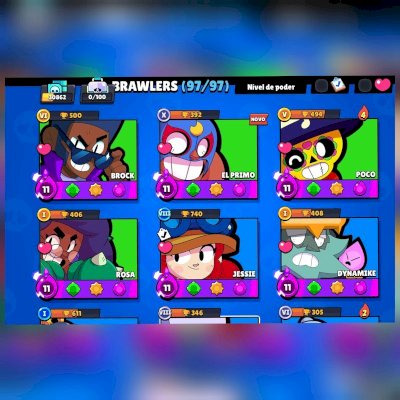 Conta brawl stars 