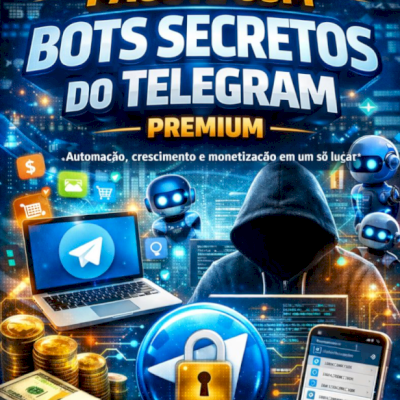 PACOTE COM BOTS SECRETOS DO TELEGRAM – PREMIUM – PREMIUM 2026 