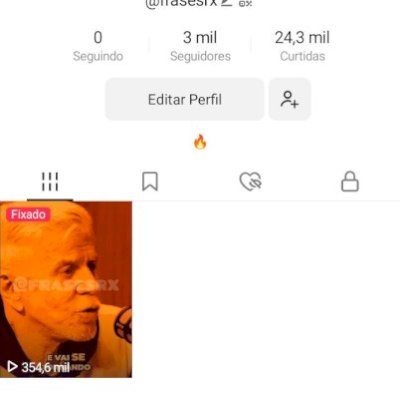 CONTA DE TIKTOK 