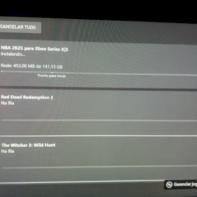 CONTA COM JOGOS, NBA 2K25, READ DEAD, THE WITCHER, MAIS 86 REAIS PARA GASTAR 