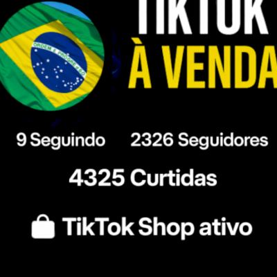 Conta Tiktok Shop